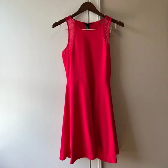 H&M | Dresses | Hot Pink Skater Dress | Poshmark H&M | Dresses | Hot Pink Skater Dress | Poshmark